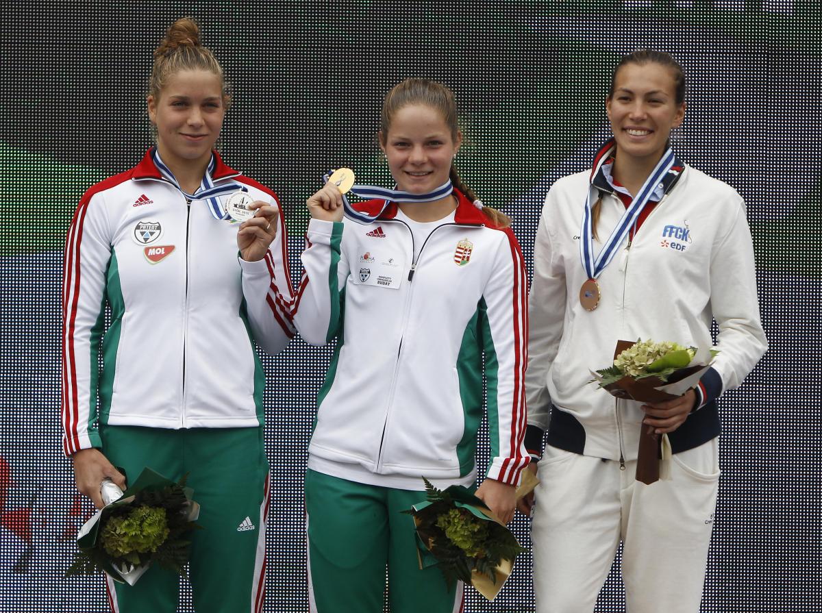 Podium Marine Chp monde marathon 2016