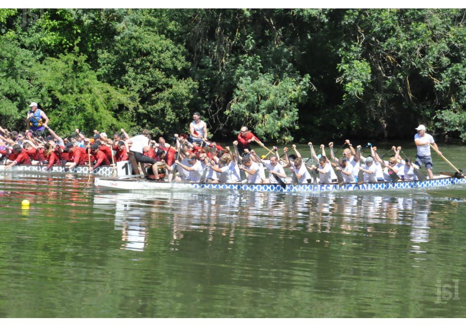 SNDB2017 les bateaux se sont succede sur la seille toute la journee photo marie protet